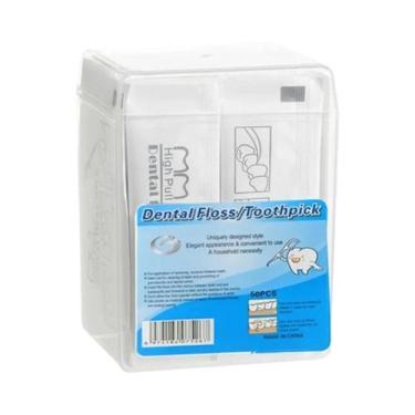 Imagem de Palitos De Fio Dental JNSUR Embalados Individualmente 50 200 300un. Po