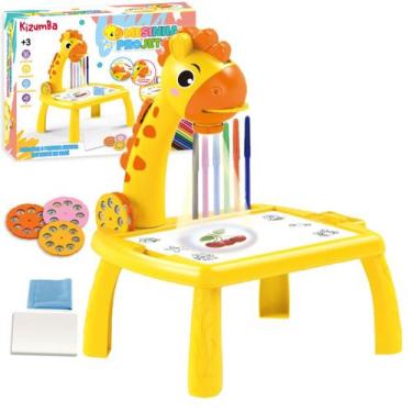 Imagem de Brinquedo Mesa Projetora De Desenho Interativos Infantil Mesinha Pintu