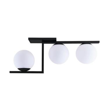 Imagem de Plafon Startec Havana 3 E27 Bivolt Preto