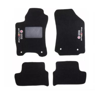 Imagem de Kit Tapete Carpete Para Fiat Uno Sporting 2010 Até 2017