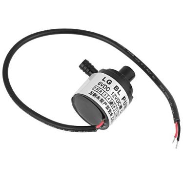 Imagem de Mini bomba de água submersível, bomba de água submersível sem escova CC 12V 5W cabeça de elevação 2,5 m baixo consumo de energia ultra silenciosa mini bomba de água