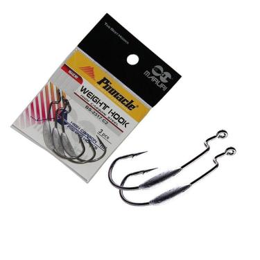 Imagem de Anzol Pinnacle Para Isca Soft Weight Black N5/0 C/3un