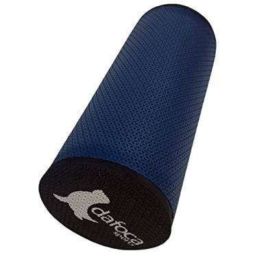Imagem de Rolo Massagem Liberação 30cm Miofascial DF1068 Azul Marinho Dafoca Sports