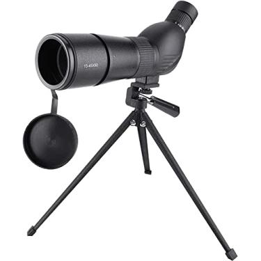 Imagem de Telescópio Monocular, Telescópio de Zoom HD de Alta Potência 15-45X60 Portable Night Visio Monocular com Tripé, Botão Ajustável Stepless, para Adultos Crianças Observação de Pássaros Acampam