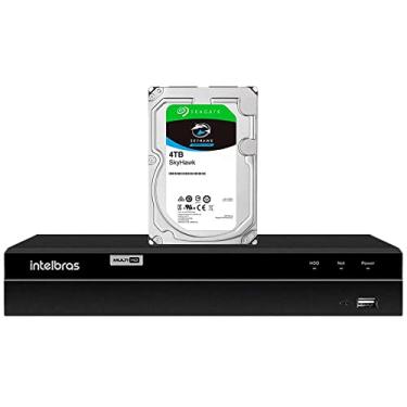 Imagem de DVR Intelbras MHDX 1216 Full HD 1080P 16 Canais Gravador Digital de Vídeo + HD 4TB SkyHawk