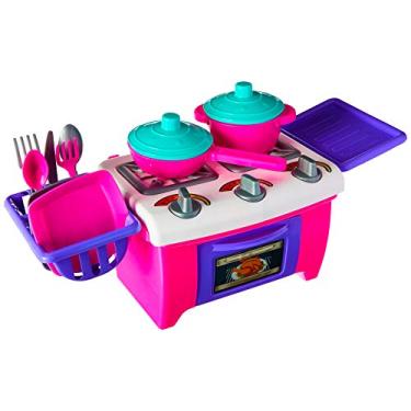 Imagem de Pitica Chef, Tilin Brinquedos, Vermelho/rosa, Médio