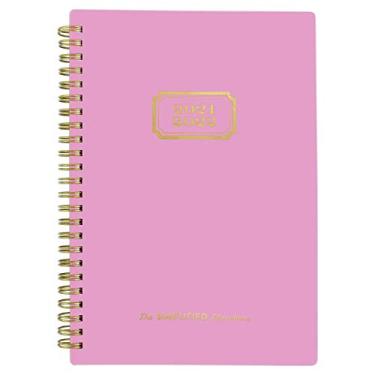 Imagem de Planejador acadêmico 2021-2022, simplificado por Emily Ley para agendas semanais e mensais AT-A-GLANCE, 14 x 21 cm, pequeno, para escola, professor, estudante, rosa (EL65-200A)