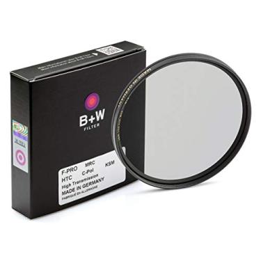 Imagem de B + W Polarizador circular Kaesemann – Montagem padrão (F-PRO), HTC, revestimento multiresistente de 16 camadas, filtro de fotografia, 37 mm