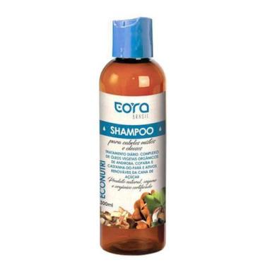 Imagem de Shampoo Para Cabelos Mistos E Oleosos   Eora Brasil 300 Ml - Kera Bras