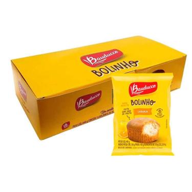 Imagem de Bolinho Bauducco 16 Mini Bolo 40G Laranja