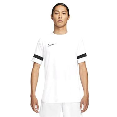 Imagem de Camiseta Nike Dry Academy Top SS Branco e Preto - Masculino