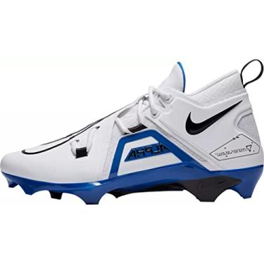 Imagem de Nike Chuteira masculina Alpha Menace Pro 3, Branco/Preto Game Royal, 10.5