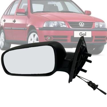 Imagem de Par Retrovisor Manual Gol Parati Saveiro G3 G4 1999 Até 2008