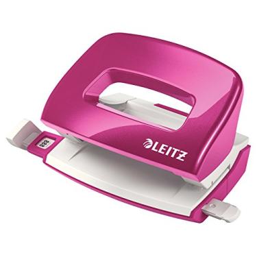 Imagem de Tilibra - Perfurador Mini 2 Furos 10 folhas Leitz WOW Pink