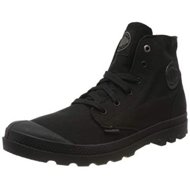 Imagem de PALLADIUM Tênis Unissex de Cano Alto, Preto, preto, 315, 12