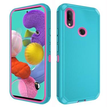 Imagem de Asuwish Capa de telefone para Alcatel 3V 2019 capa de celular híbrida resistente à prova de choque rígida protetora à prova de quedas corpo inteiro acessórios móveis resistentes Alcatel3V Acatel 3 V