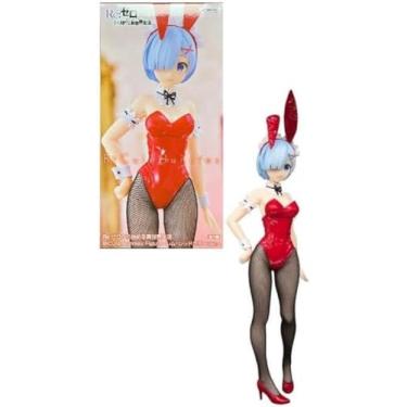 Imagem de Furyu RE ZERO - Rem Couleur Rouge - Estatueta BiCute Bunnies 29 cm