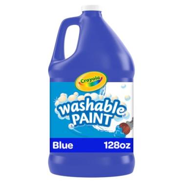 Imagem de Crayola Washable Paint, Blue Paint, Classroom Supplies, 1 Gallon