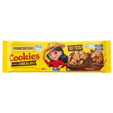 Imagem de Biscoito Cookies Baunilha com Gotas de Chocolate Rancheiro 60g - 1 unidade