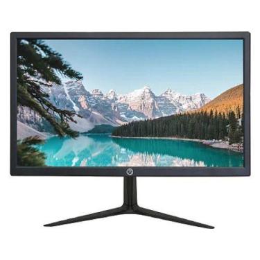 Imagem de Monitor Led 20 Polegadas + Kit Teclado E Mouse Sem Fio - Brazil-Pc