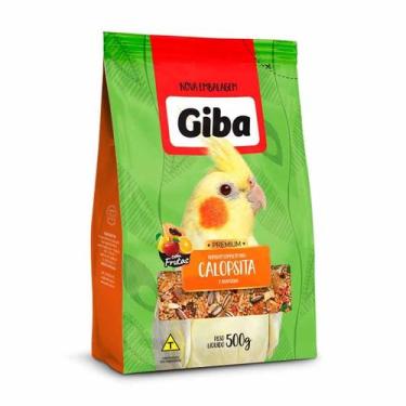 Imagem de Alimento para Pássaros Giba Mistura com Fruta Calopsita 500g