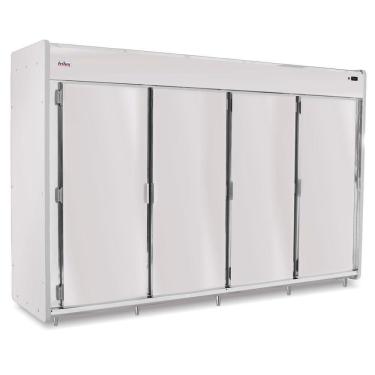 Imagem de Mini Câmara Fria Para Carnes 4 Portas Rf060 Frilux Mini Câmara 3750 Litros Inox 220v