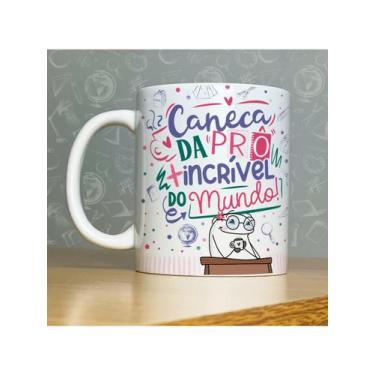 Imagem de Caneca personalizada de porcelana - Tema: Dia dos professores - 325ML 