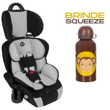 Imagem de Cadeira Infantil para Carro Versati Gelo + Garrafinha Infantil Inox 40