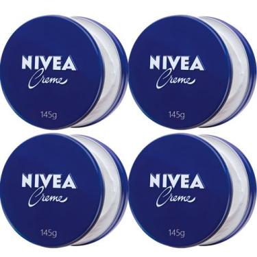 Imagem de 4 Nivea Creme Facial Hidratante Lata 145g Azul Importada