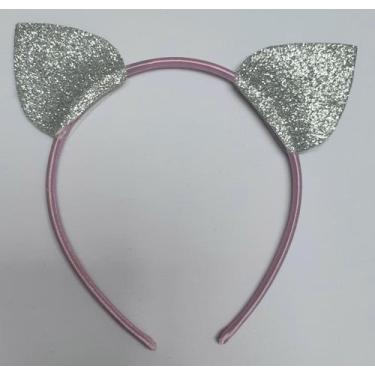 Imagem de Tiara de gatinha. - Fabricação própria. 