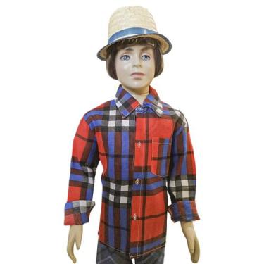 Imagem de Camisa Xadrez Infanto Juvenil Festa Junina - Gugudada, 10, Variado