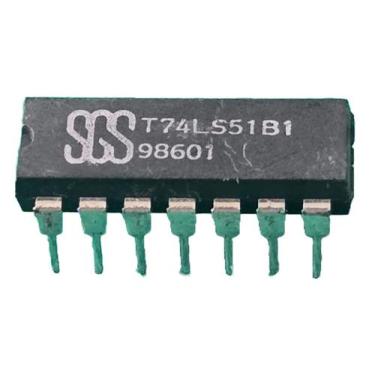 Imagem de 1x Circuito Integrado 74ls51b1 74ls51 Sgs