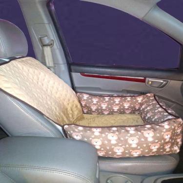 Imagem de Protetor Para Pet Veicular Dianteiro Modelo Toddy - ComfortPet, avelã