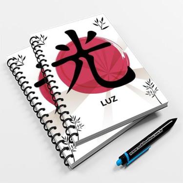 Imagem de Caderno Universitário 96fls Ideograma Luz - Premium