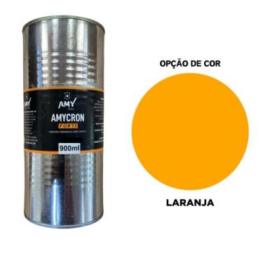 Imagem de Amycron 900ml - tinta para couro (loja oficial), LARANJA
