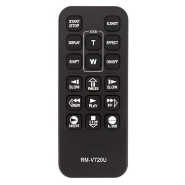 Imagem de Controle remoto de substituição RM-V720U compatível com câmera de vídeo digital JVC GR-D271 GR-D275 GR-D290 GR-D295 GR-D390 GR-D390EK GR-D395 GR-D396 GR-DF430 GR-DF450 GR-DF470 0 GR-DFF 550 GR-DX307