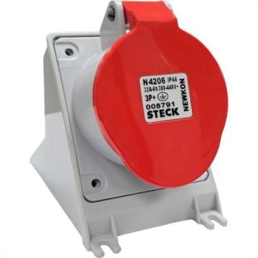 Imagem de Tomada Industrial Sobrepor Steck Newkon 3 Polos+Terra 380V. A 440V. 32