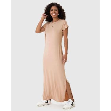 Imagem de Vestido Midi Reto Manga Curta Malwee Ref. 125367