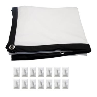 Imagem de Tela de Projetor de 150 Polegadas HD 4K Dobrável Portátil Projeção Dupla Face Tela (Eujgoovx2bkg4t8mi-6)