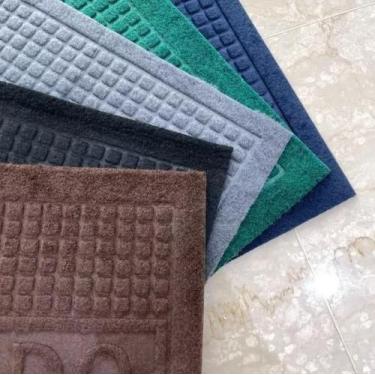 Imagem de Tapete Para Porta Pvc Bem Vindo Emborrachado Antiderrapante para Porta