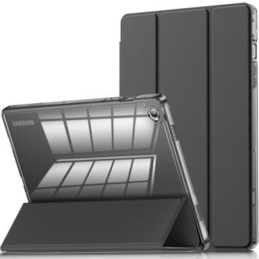 Imagem de INFILAND Compatível com Galaxy Tab A9 Plus 5G, capa inteligente protetora transparente com suporte fino para Samsung Galaxy Tablet A9 Plus modelo 2023 de 11 polegadas (SM-X210/X216/X218) despertar
