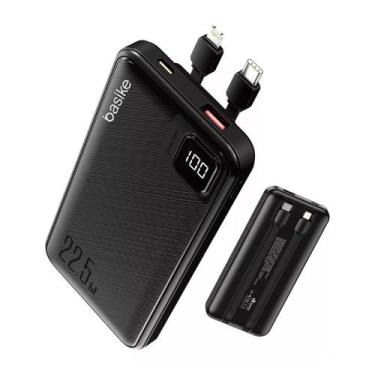 Imagem de Basike Ba-POW078 Power Bank Carregador Portatil Usb Tipo C 10000mah 22