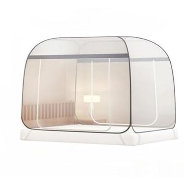 Imagem de Mosquiteiro Dobráve Respirável Para Cama Verão 1.5 * 2 * 1.4mAdequado para crianças e outras pessoas que são sensíveis a picadas de mosquito