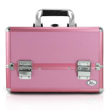 Imagem de Maleta Profissional De Maquiagem Jacki Design - Rosa