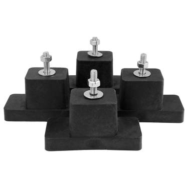 Imagem de Calço De Borracha Grande Base Split Podium 4 Unidades