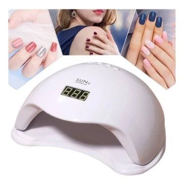 Imagem de Cabine Led Uv Para Unhas Com Timer Digital - Secagem Eficiente E Rápida