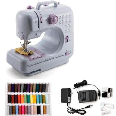 Imagem de BENEALL Mini Máquina De Costura Portátil Para Iniciantes E Adultos, Máquinas Elétricas Costura, Reparo Rápido Overlock (Branca)