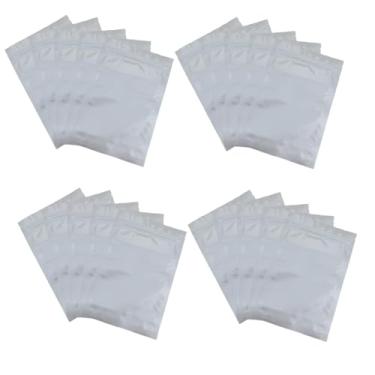 Imagem de XunLiu Sacos de armazenamento herméticos reutilizáveis de folha de alumínio (50, 16 cm x 24 cm/0,18 mm)