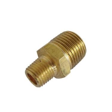 Imagem de Niple de Redução 1 NPT x 3/4 NPT em Latão - Canal Flex