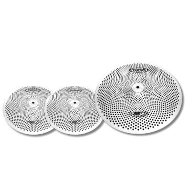 Imagem de Kit Pratos Hero Mute Par Chimbal 14 + Crash 16